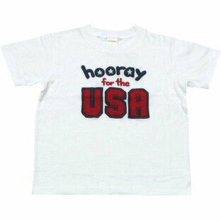【アウトレット】Gymboree(ジンボリー) USAアップリケTシャツ(White)の画像