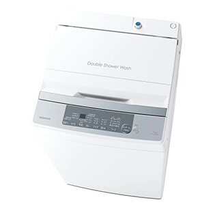 東芝 全自動洗濯機 7kg AW-700Z2(W) ボディ幅51.5㎝ ステンレス槽 槽洗浄・槽乾燥 縦型 静音 部屋干し 保護カバー ピュアホワイトの画像