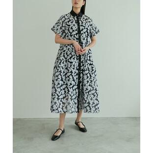 ワンピース レディース シアージャカードドレス / Sheer Jacquard Dressの画像