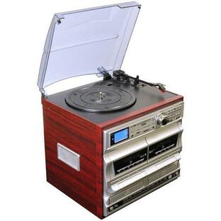 クマザキエイム Bearmax CRC-1022 マルチオーディオレコードプレイヤー CD録音 USBの画像