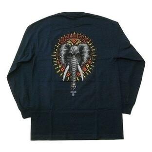 POWELL PERALTA パウエル MIKE VALLELY L/S バレリー エレファント ロングスリーブ ロンT 紺 ネイビーの画像
