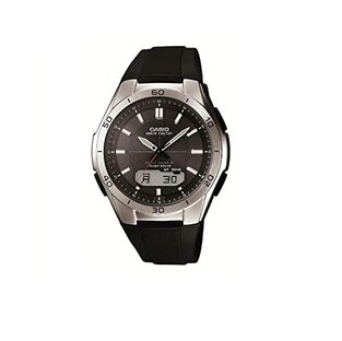 [カシオ] 腕時計 ウェーブセプター 【国内正規品】電波ソーラー WVA-M640-1AJF メンズ ブラックの画像