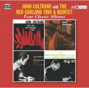 ジョン・コルトレーン / John Coltrane with The Red Garland Trio & Quintet / Four Classic Albums 輸入盤 [CD]【新品】の画像