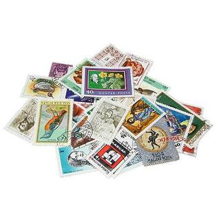 ヨーロッパの使用済み切手３０枚の画像