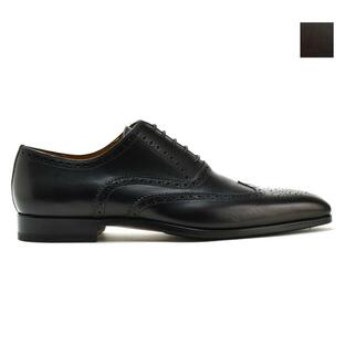 マグナーニ ビジネスシューズ メンズ ドレスシューズ ウィングチップ 革靴 紳士靴 シューズ ブラック バーガンディ MAGNANNI 23859の画像