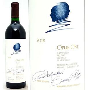 2018 オーパスワン 750ml カリフォルニア 赤ワイン コク辛口 ６本ご購入でワイン木箱付 ワイン 大人気 ^QARM0118^の画像