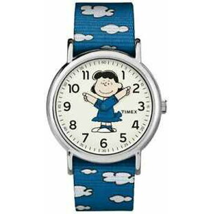 【送料無料】腕時計 timex blue strap lucy tw2r413006b watchの画像