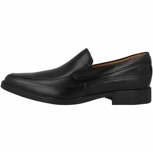 [クラークス] ビジネスシューズ 革靴 スリッポン 軽量 通気性 疲れにくい ティルデンフリー 本革 メンズ ブラックレザー 24.0 cmの画像