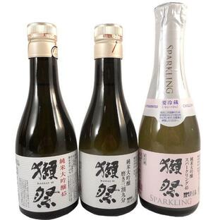 獺祭 日本酒 飲み比べ 純米大吟醸 磨き 45/39 180ml 45スパークリング 180ml 3種 ボックス 本州のみ送料無料 山口県 旭酒造 クール便 プレゼント ギフトの画像