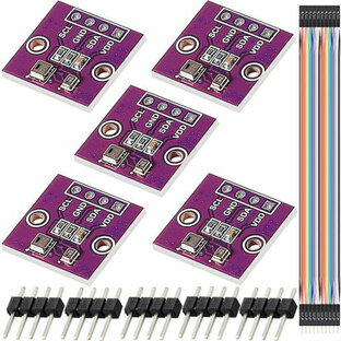 YOUMILE 5個温度湿度センサーモジュール大気圧モジュールAHT20 + BMP280 高精度3 IN 1センサーBME280と交換雌雄デュポンケーブル付きFOR ARDUINO用の画像