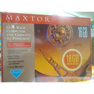 全国送料無料 パソコン ストレージ MAXTOR 16 GB DiamondMax 高性能 3.5 インチ EIDE ハード ドライブ キットの画像