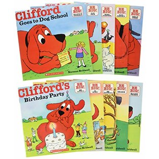Scholastic 英語 絵本 Clifford's Big Red Box 10冊 ボックスセットの画像