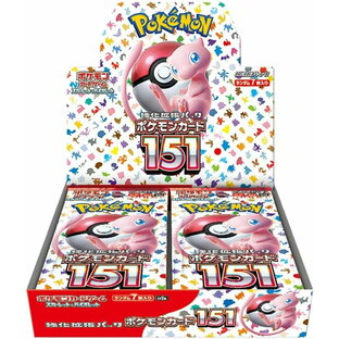 新品 ポケモンカードゲーム スカーレット&バイオレット 強化拡張パック ポケモンカード151 カートン（12BOX)の画像