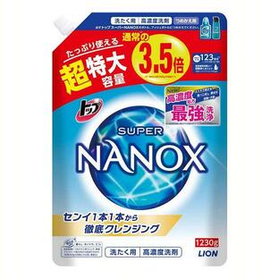 ライオン NANOX スーパーナノックス つめかえ用超特大 1.23kgの画像