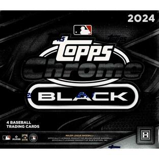 MLB 2024 Topps Chrome Black Baseball Box 4/17入荷！！大谷選手・山本由伸選手・今永昇太選手直筆サインカードラインナップ！の画像