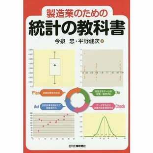 製造業のための統計の教科書の画像