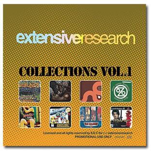 V.A. / Extensiveresearch Collections Vol.1 [レコード８枚分・スクラッチネタ・サンプリングネタ CD] [正規ライセンス盤]の画像