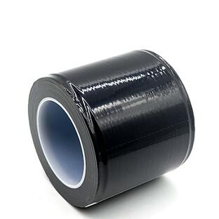 [TradeWind] マスキングテープ 表面保護テープ 養生テープ 養生フィルム 保護フィルム 塗装テープ 金属加工 車塗装(ブラック 幅10cmの画像