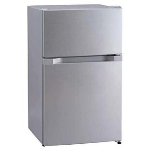 アイリスプラザ 冷蔵庫 87L 小型 一人暮らし 幅47.5cm 両開き 7段階温度調節 製氷皿付き 小型冷蔵庫 ミニ冷蔵庫 独り暮らし 冷蔵室の画像