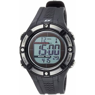 [アリアス] 腕時計 電波ソーラー デジタル Dash 防水 多機能 バックライト付き ウレタンベルト AD06518RCSOL3 メンズ ブラックの画像
