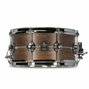 NATAL S-TW-S365-IWS Tulipwood Snare w/Inlay Satin 13” x 6.5” スネアドラムの画像