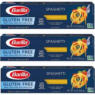 3箱セット バリラ グルテンフリー スパゲッティ（とうもろこし粉&米粉）340g Barilla Gluten Free Pasta spaghetti [並行輸入品]の画像