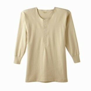[グンゼ] インナーシャツ 快適工房 年間 綿100% 長袖釦付シャツ KH25028 メンズ ラクダ Mの画像