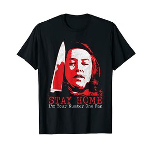 Stay Home / Quarantine / Funny Horror Movie パロディ Tシャツの画像