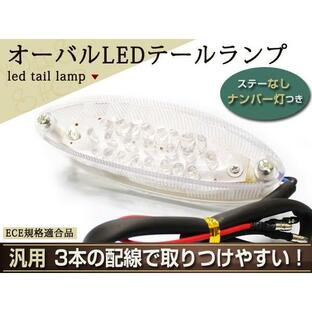 キャッツアイ LED テールランプ DR250 RMX250S DRZ400SM DF200の画像