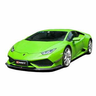 Lamborghini LP610-4 ウラカン Kerberos K'sスタイル 3D Real Carbon フロントリップスポイラー＆バンパーガーニッシュ 【AK-19-016/017】の画像