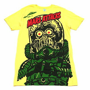 マーズ・アタック！ Big Yellow Martian Tシャツの画像