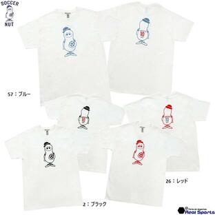 特価【SOCCER NUT サッカーナッツ】24SS NUTS 10th 半袖TEE SNW196 サッカージャンキー Tシャツ レアルスポーツの画像