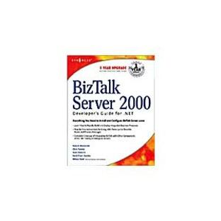 Biztalk Server 2000 Developer's Guide for .Net (Paperback)の画像