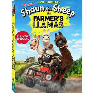 新品北米版DVD！【ひつじのショーン スペシャル 〜いたずらラマがやってきた！〜】 Shaun the Sheep: The Farmers Llamas！の画像