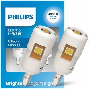 フィリップス ポジションランプ LED T10 6000K 90ルーメン 2個入り 車検対応 PHILIPS 11961CU60X2 【Amazon.co.jp限定】の画像