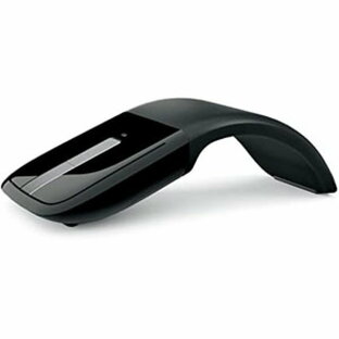 【5/5限定ポイント10倍+クーポン配布中】ワイヤレス ブルートラック マウス Arc Touch Mouse ブラック RVF-00062 無線 デスクトップ ノートPC ノートパソコン 作業効率化 業務効率化 フレキシブルの画像