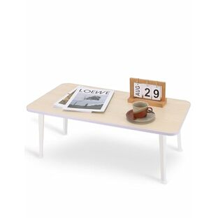 【Amazon.co.jp 限定】アイクラシ(Ikurashi) ローテーブル 折りたたみ ミニテーブル 幅80cm 折り畳み おしゃれ 組み立て不要 小さい ミニ コンパクト 白 ちゃぶ台 座卓 頑丈 子供 机 単身 一人暮らし 折りたたみテーブルの画像