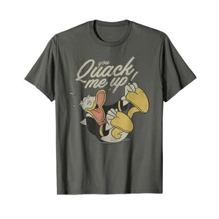 ディズニー ミッキーとフレンズ ドナルドダック You Quack Me Up Tシャツの画像