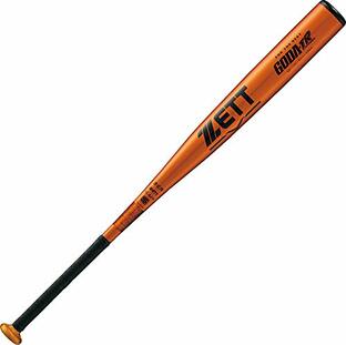 ゼット(ZETT)野球 硬式 金属 バット ゴーダTR BAT1392 オレンジゴールド 83cmの画像