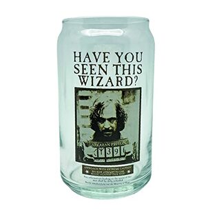 「 ハリー・ポッター 」 缶型グラス シリウス・ブラック 指名手配 ポスター 日刊予言者新聞 約360ml 雑貨 ハリーポッター グッズ 映画 日本製 SAN4266の画像