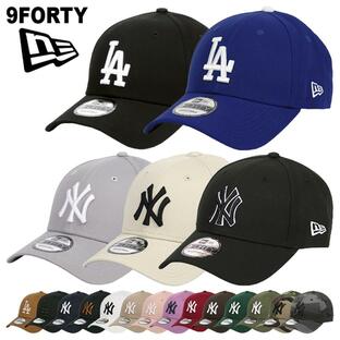 ニューエラ キャップ ドジャース ヤンキース NEW ERA 9FORTY メンズ レディース 帽子 NY LA メジャーリーグの画像