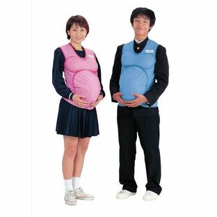 ニットー 妊婦体験 ジャケットモデル ピンク、ブルー2色セット N-2002STの画像