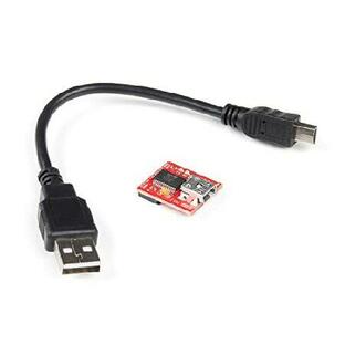 SparkFun FTDI スターターキット - 3.3V - FTDI FT232RL USBからシリアルIC Arduinoまたは一般的なシリアルアプリケーションに対応 USB Mini-Bの画像