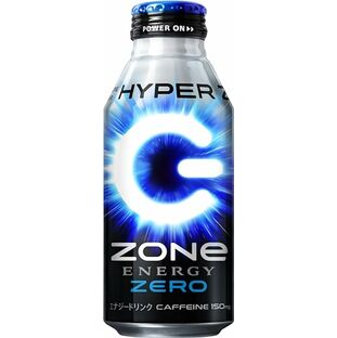 ZONe(ゾーン) HYPER ZONe ENERGY ZERO エナジードリンク ボトル缶 400ml×24本の画像