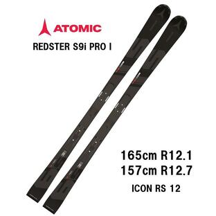 25 ATOMIC アトミック REDSTER S9i PRO I + ICON RS 12 スキー板 オールラウンド 基礎 デモの画像