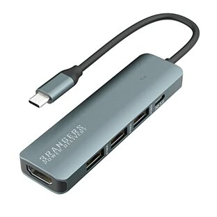 エアリア3RANGERS POWER DELIVERY USB Type-C HDMI 4K DisplayPort Alt Mode対応 USB Hub 2.0 x2 3.0 x1 Power Delivery 100W TypeC Windows Mac OS 対応 SD-UCHHPD1の画像