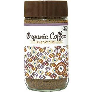 24 Organic Days インスタント コーヒー オーガニック フェアトレード 100gの画像
