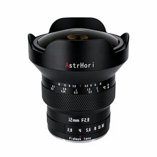 AstrHori 12mm F2.8 フルサイズ 超広角魚眼レンズ マニュアルフォーカス 185°画角 Sony E Canon RF Nikon Z Sigma/Panasonic/Leica Lマウントに対応の画像
