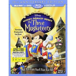 ミッキー ドナルド グーフィー 三銃士 ブルーレイ 北米版 Mickey, Donald, Goofy: The Three Musketeers [Blu-ray]の画像