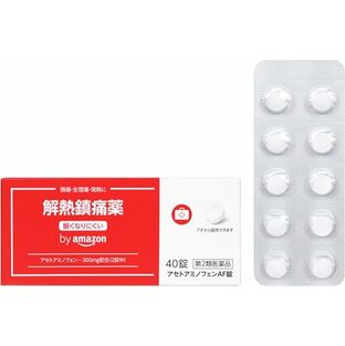 【第2類医薬品】 by Amazon アセトアミノフェンAF錠 40錠の画像